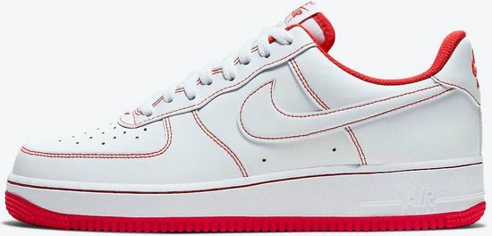 Nike Air Force 1 Low White University Red - Sneakers - Maat 45 | bol.com