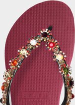 Uzurii Colorful Diana Dames Slippers Ruby |  Bordeaux | Kunststof | Maat 37/38