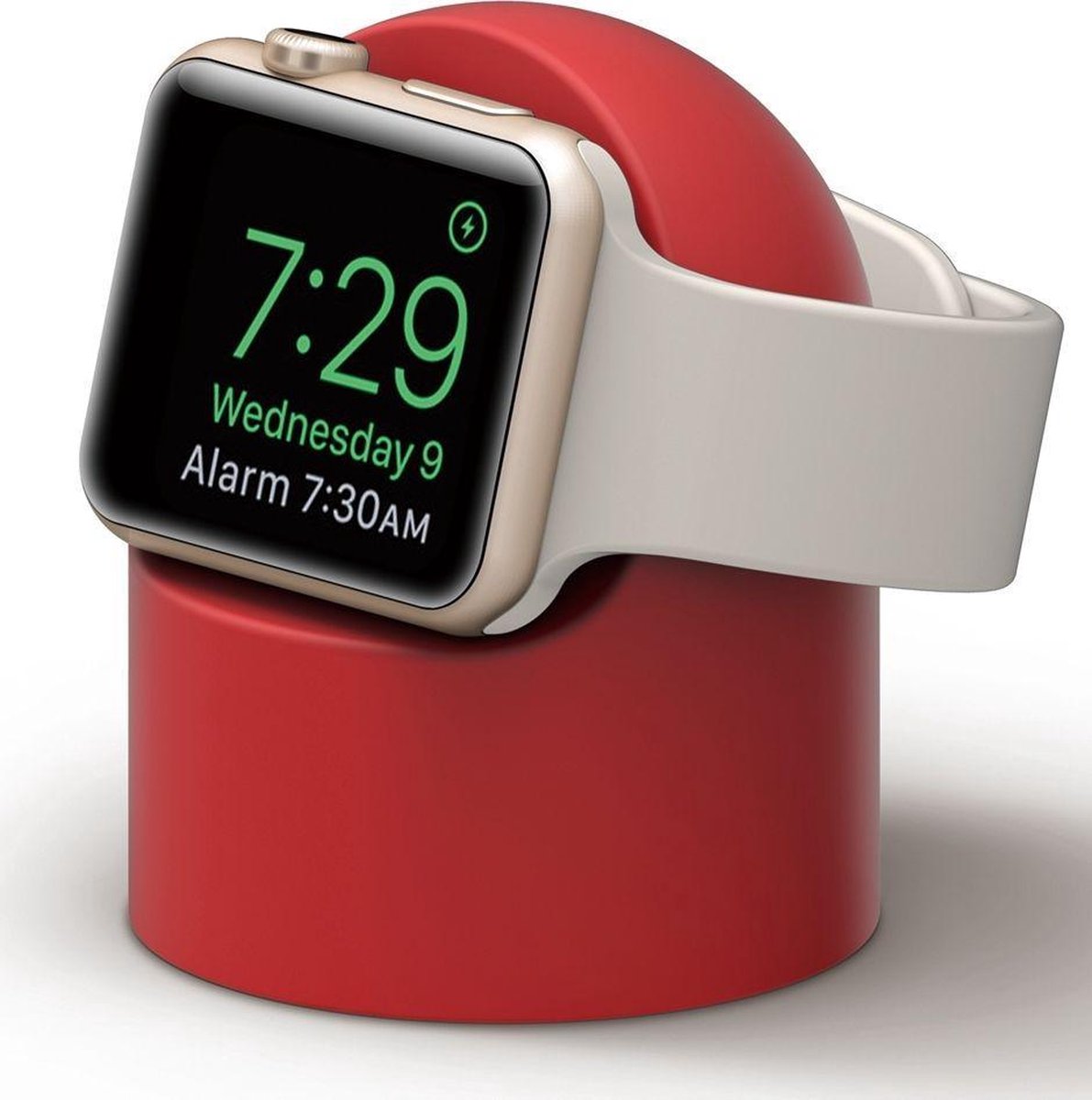 Mobigear Silicone Stand Watch Standaard - Rood