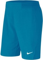 Nike Short Court Flex Ace 9 Inch - Blauw - Heren - Maat L