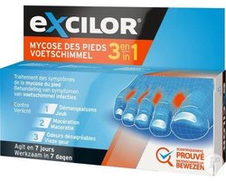 Excilor Voetschimmel 3 in 1