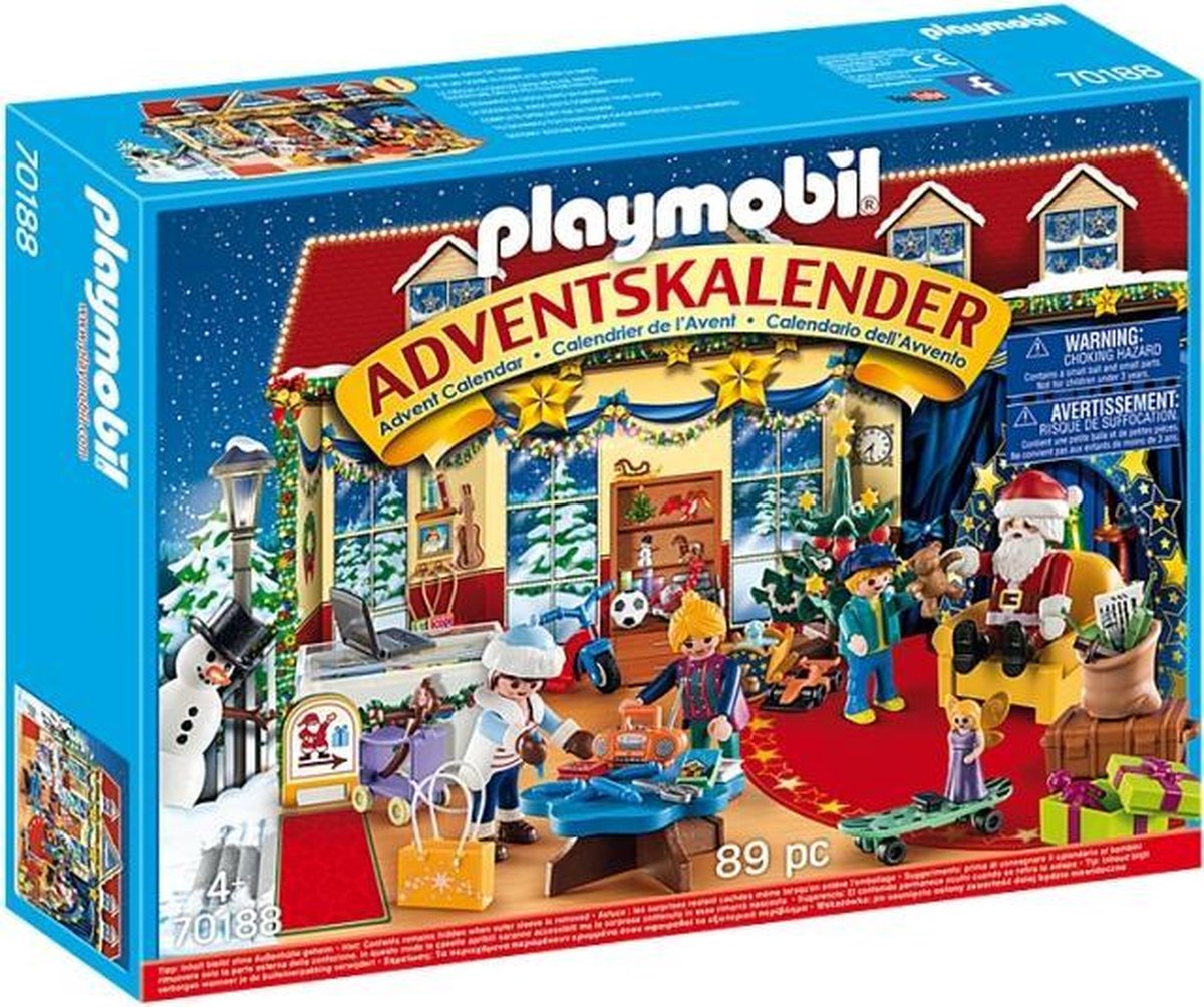 "PLAYMOBIL Christmas Adventskalender ""speelgoedwinkel"" - 70188"
