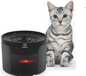 Drinkfontein katten - Drinkfontein honden - 2L - Zwart- Met filter