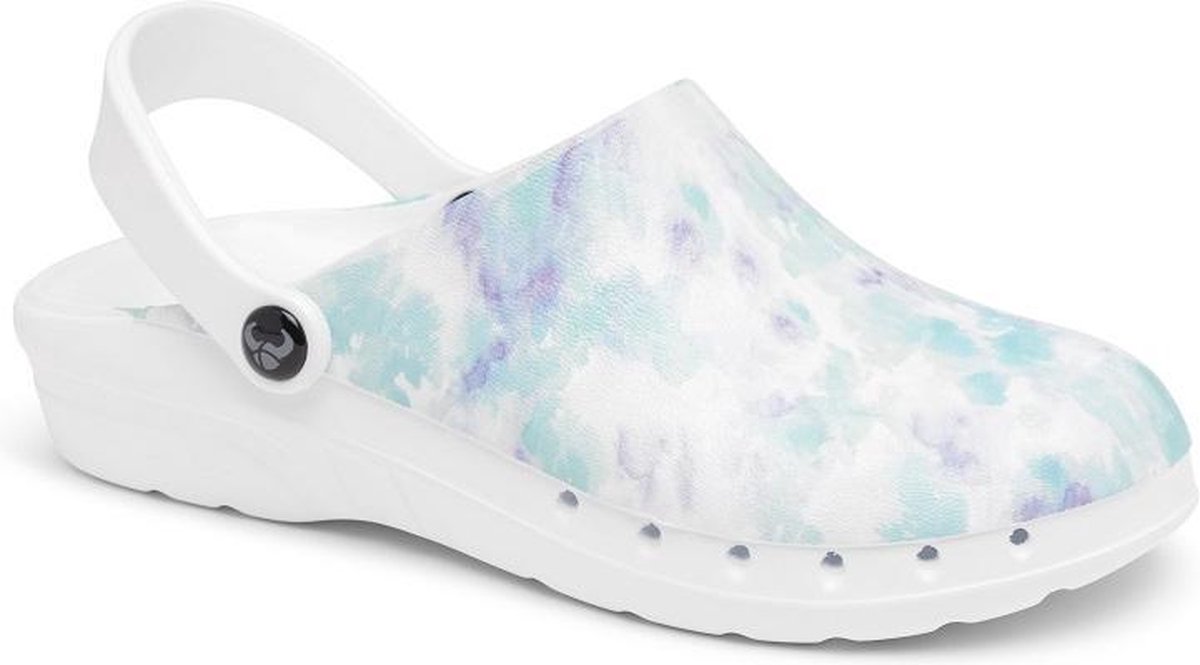 Suecos Oden Fusion medische klompen maat 40 – water flower – vermoeide voeten – pijnlijke voeten - ultralicht – schokabsorberend - ergonomisch – anti slip - ademend – antibacterieel – verpleging – zorg – horeca - vrije tijd
