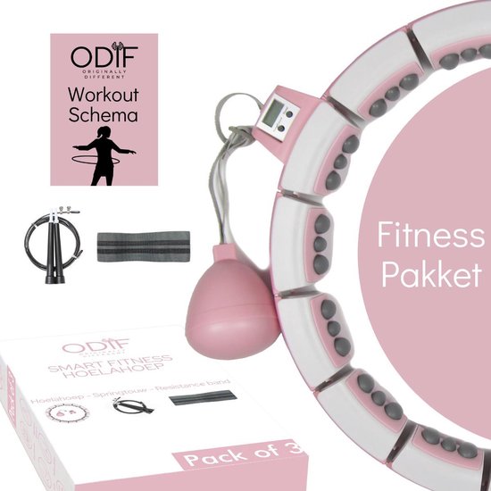 ODIF Smart Fitness Hoelahoep Pakket