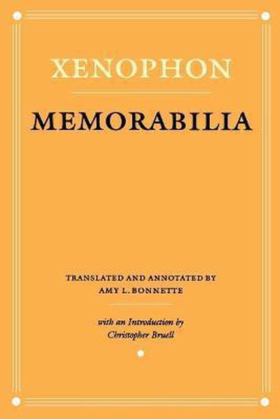 Memorabilia, Xenophon 9780801481710 Boeken