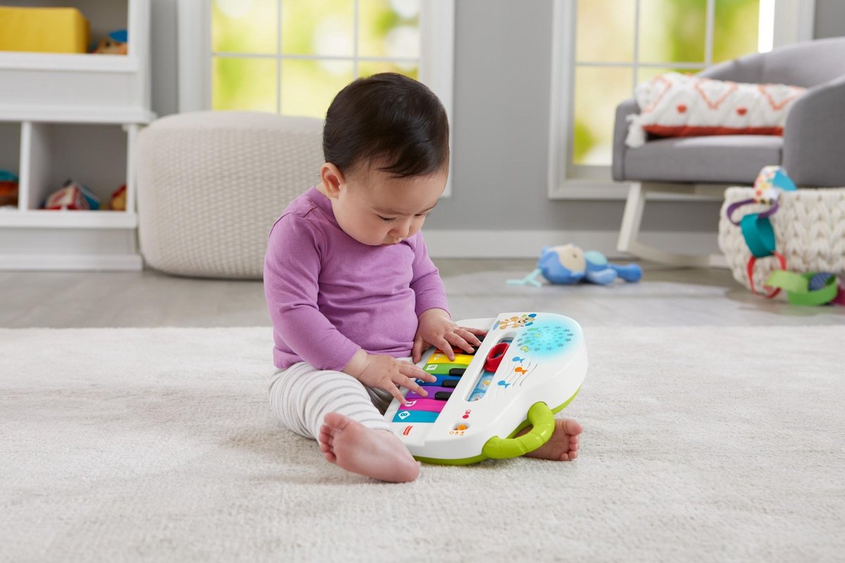 Fisher-Price Leerplezier Grappige Geluiden Light-Up Piano - Baby Speelgoed — afbeelding 6