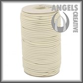Koord elastiek 3 mm beige, 100 cm