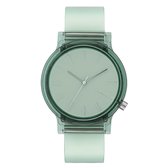 Komono Mono Clear Aqua Horloge W4328 unisex transparant groen