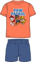 Paw Patrol pyjama - oranje - blauw - Maat 122 / 7 jaar