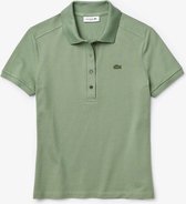 Lacoste Dames Poloshirt - Thyme - Maat 38