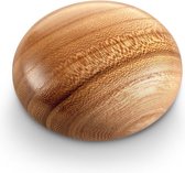 LittleWood Leaf, Mini urn – Hout – 6ml – handgemaakte urn – Moderne urn – asbewaardoosje - Kleine Urn