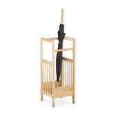 relaxdays - porte-parapluie en bambou - porte-parapluie bois - design naturel