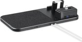 DrPhone SDO1 -  4 in 1 Draadloze oplader – 10 Watt – Geschikt Voor IOS – Charging Dock voor - Zwart