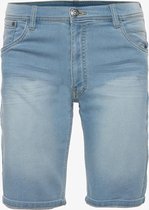 Unsigned heren jog denim short - Blauw - Maat M