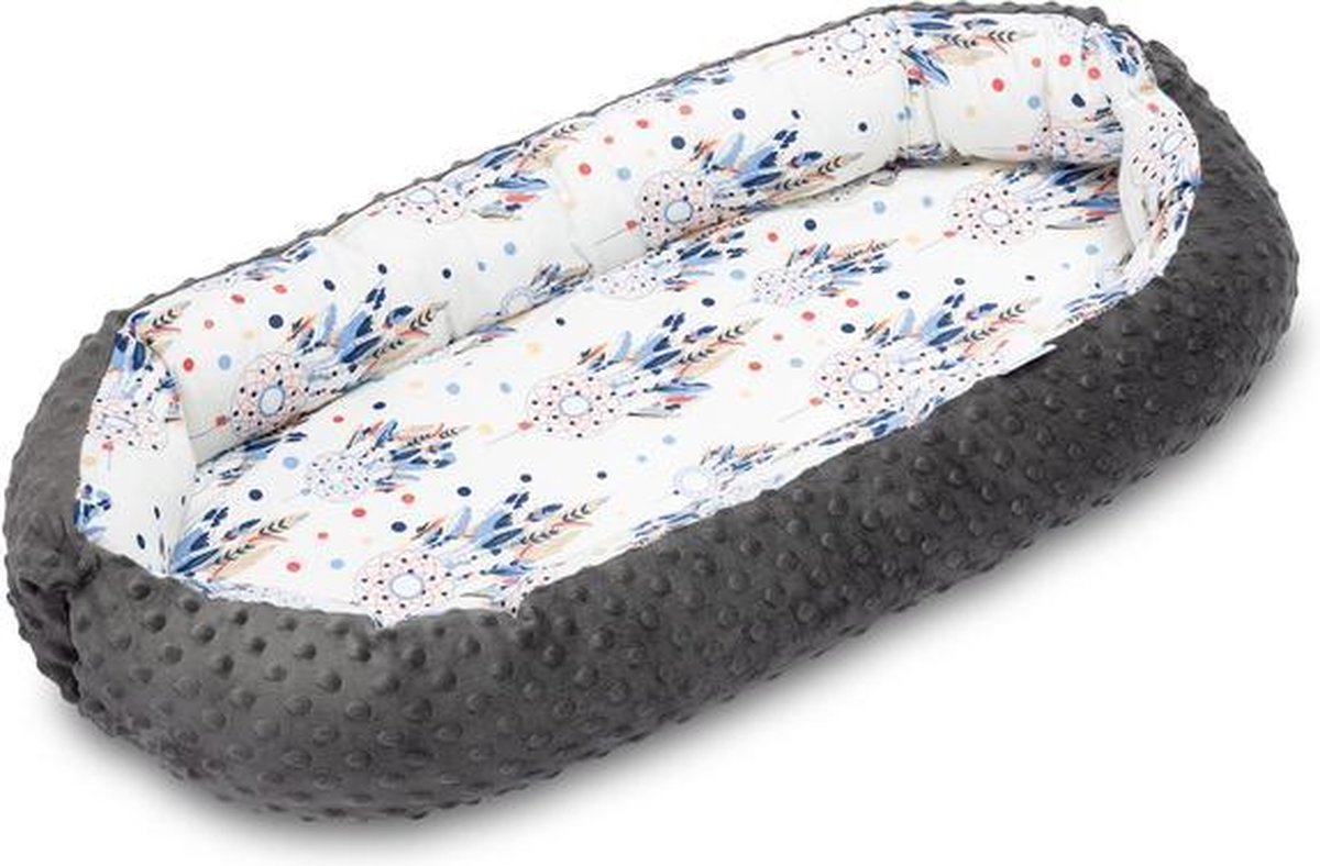 Sensillo Babynest – Donker Grijs