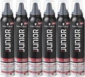 Junior - Maxx Power Mousse - 24/7 Style Controle - Ultra Hold 4 - Maximaal Volume - Langdurige Fixatie - Voordeelverpakking 6 x 200 ml