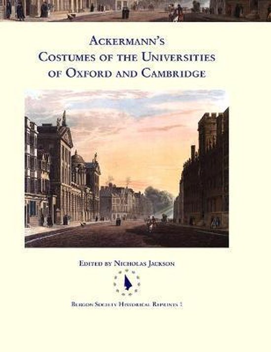 Burgon Society Historical Reprints- Ackermann's Costumes of  ... - cover