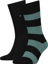 Tommy Hilfiger Rugby Sock 2P Heren Sokken - Maat 39/42