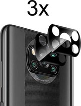 Xiaomi Poco X3 Screenprotector - Camera Lens Screenprotector - 3x