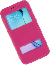 TF Cases | Samsung Galaxy S4 | Bookcase | Roze | Bookcase | High Quality | Clear view