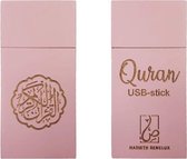 Ramadan decoratie: Koran USB-stick 10 reciteurs (roze)