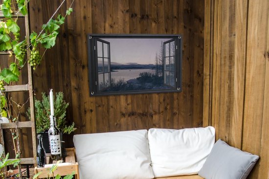 Affiche Jardin Transparent - Berg - Nuit - 90x60 cm