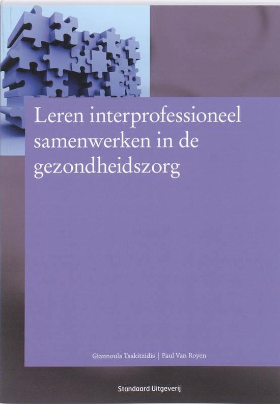 Cover van het boek 'Leren interprofessioneel samenwerken in de gezondheidszorg / druk 1'