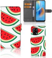 Smartphone Hoesje OPPO A74 4G Foto Hoesje ontwerpen Originele Cadeaus Watermelons
