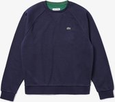 Lacoste Dames Trui - Navy Blue/Green - Maat 32