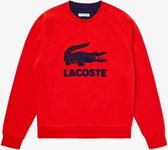 Lacoste Dames Trui - Corrida/Navy Blue - Maat 36