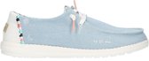 HEYDUDE Wendy Dames Instappers Boho Light Denim |  Blauw | Canvas | Maat 41
