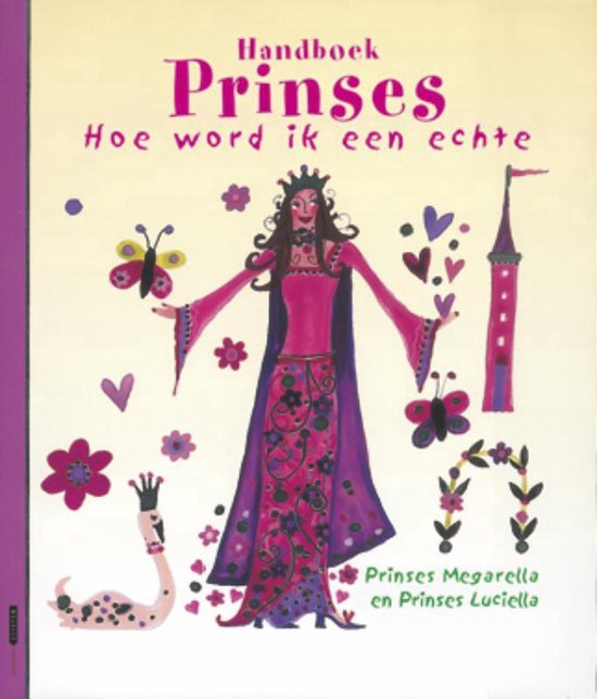 Cover van het boek 'Handboek Prinses' van Meg Clibbon