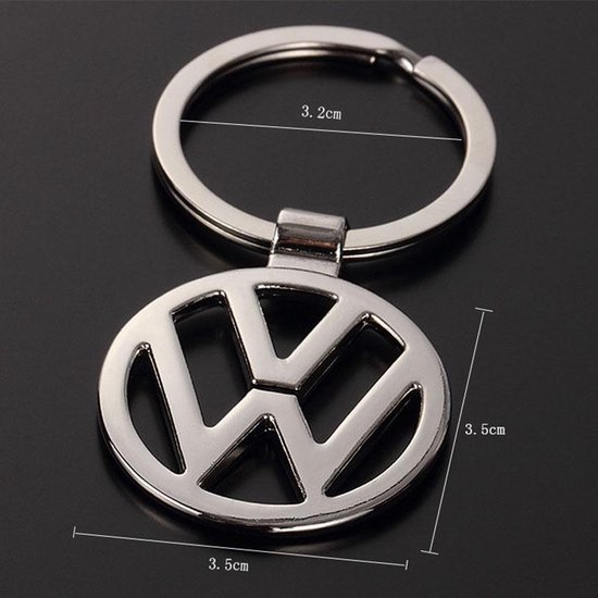 VW Volkswagen Logo Tas / Sleutelhanger (3D) | bol.com
