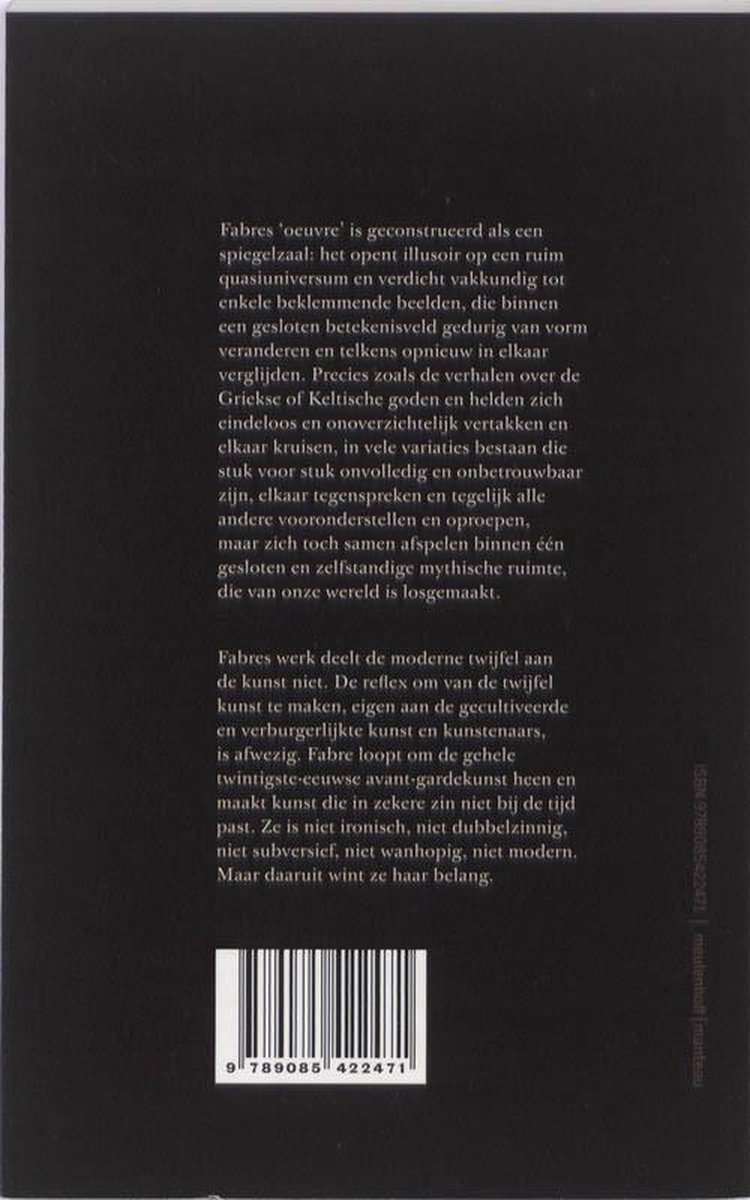 God Is Vele Dieren - back cover
