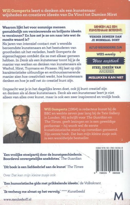 Denk als een kunstenaar