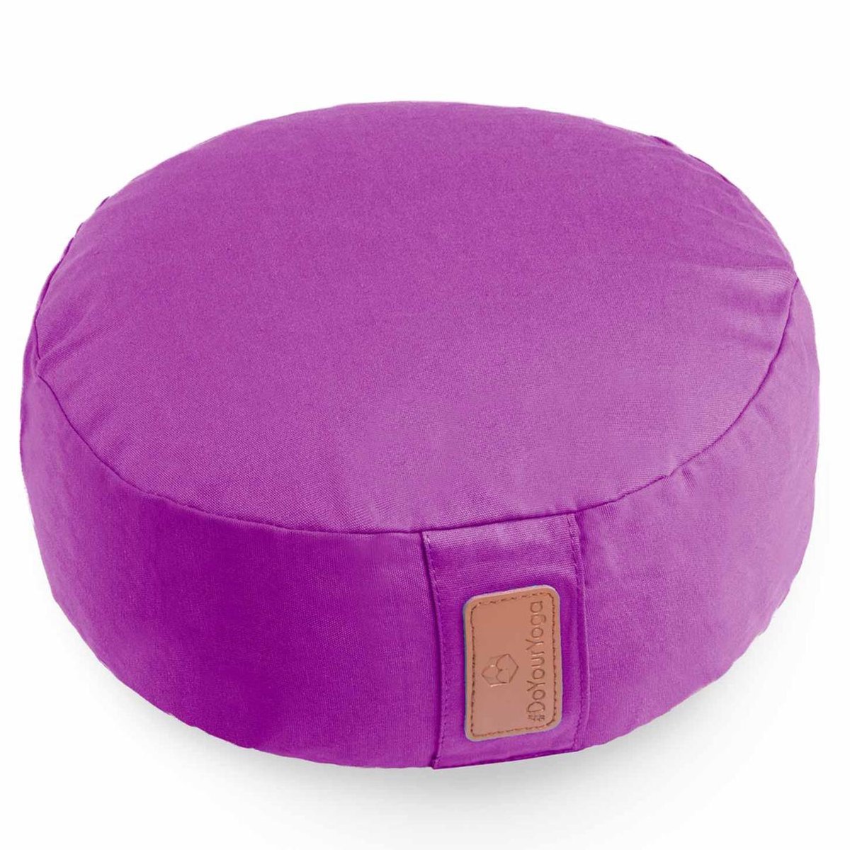 Coussin De Yoga Vishnu DoYourYoga - Bolster Épeautre Pour Méditation Et Pilates - Jaune Curry