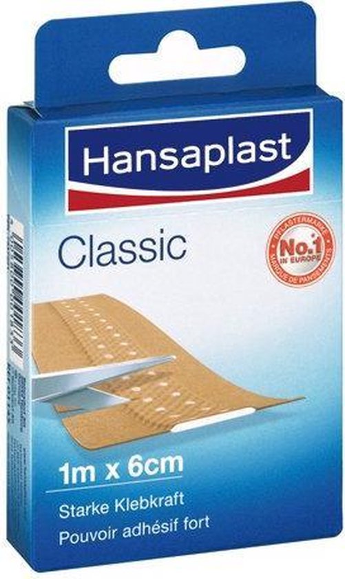 Hansaplast Classic pleisters 1m x 6cm Hot Item!