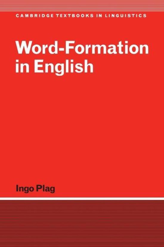 Word-Formation In English - cover
