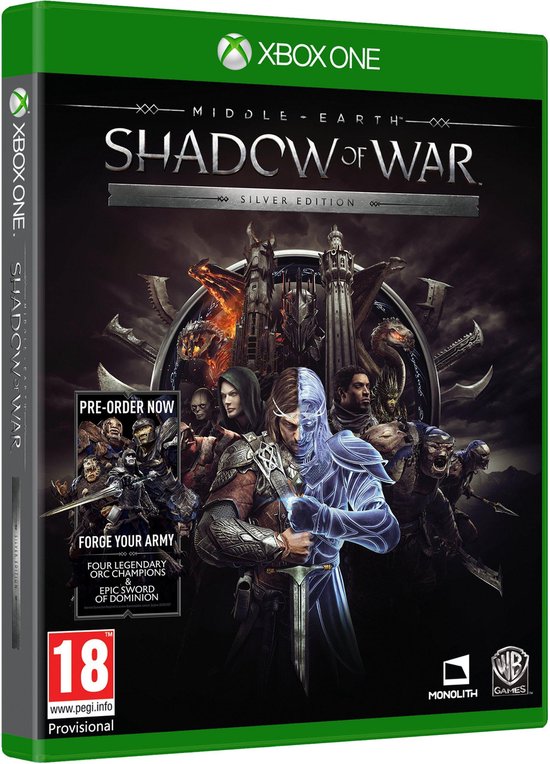 Middle-Earth: Shadow Of War - Silver Edition - Xbox One