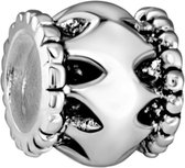 Quiges - 925 - Zilveren - Bedels -Sterling zilver - Beads - Ornament Kraal Charm - Geschikt – voor - alle bekende merken - Armband Z029
