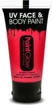 PaintGlow NEON Face & body paint 50 ML Rood