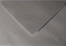 Envelop Papicolor C6 114x162mm 6 stuks kleur metallic zilver