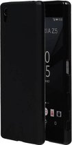 TPU Backcover Case Hoesje voor Sony Xperia Z5 Premium Zwart
