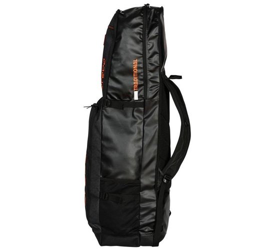 Brabo Stickbag Traditional Black/Orange Sticktas Unisex Black/Orange