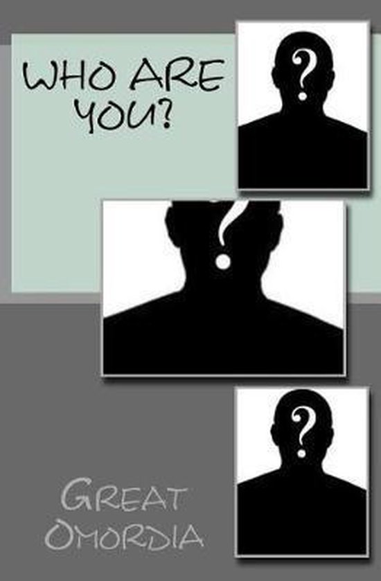 who are you? - cover