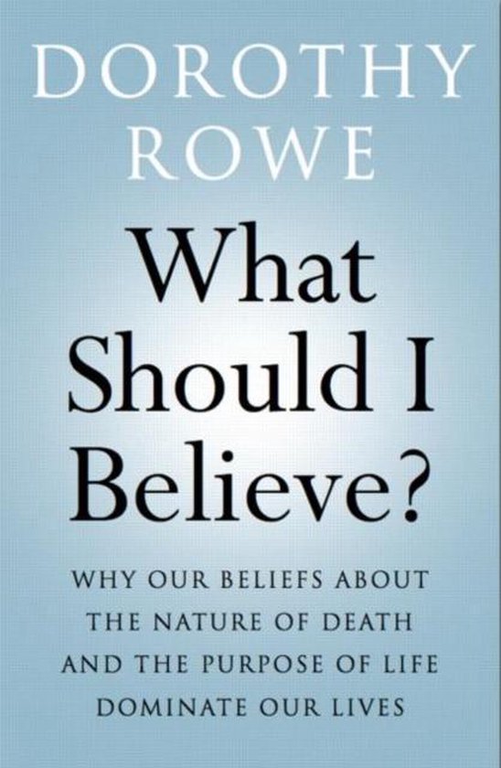 What Should I Believe? - cover