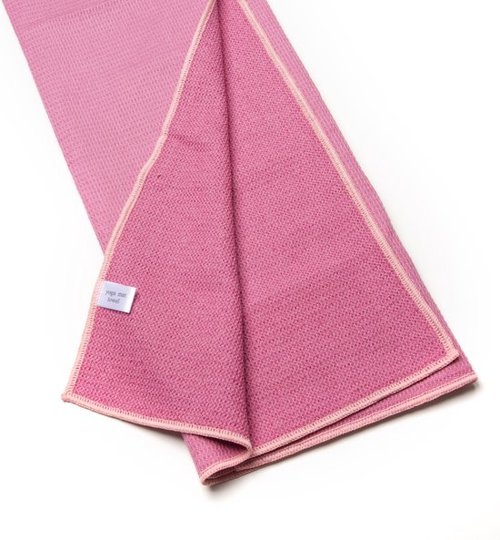 Matchu Sports - Yoga handdoek - Yoga handdoek anti slip - Yoga towel - 183 x 61 cm - Elegant Pink van Matchu Sports — afbeelding 5