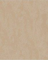 Nabucco/Unis 5 uni oker behang (vliesbehang, bruin)