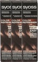 Syoss Color Refresher Mousse Donkerbruin Voordeelverpakking